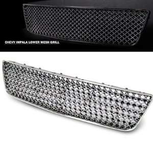   Chevy Impala / Monte Carlo Lower Front Mesh Grill Chrome Automotive