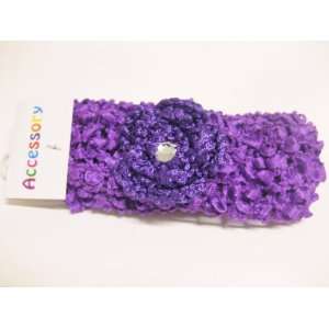   Flower Crochet Headbands For Girls And Women One Size Fits All Beauty