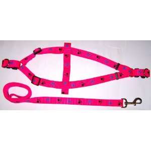  TRIXIE Pet Dog Heavy Duty Step In Harness & Leash Set PINK 