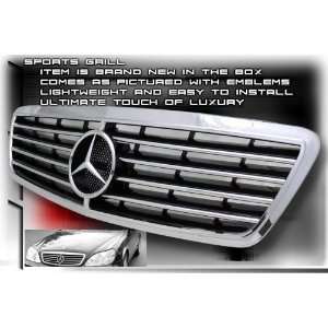 Mercedes S Class S Class Sports Grille   Chrome Grille Grill 1999 2000 