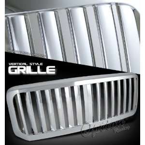   F250 Sport Grill   Chrome Painted 1 Piece Vertical Style Automotive