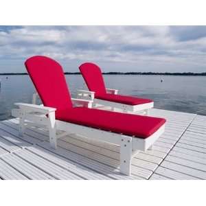   Pool Cushion Patio Recycled Plastic Lounge Set Patio, Lawn & Garden