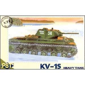   MODELS   1/72 KV1S Soviet Heavy Tank (Plastic Models) Toys & Games