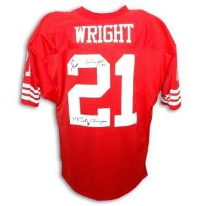   Red Throwback Jersey with 4X SB Champs Inscription 
