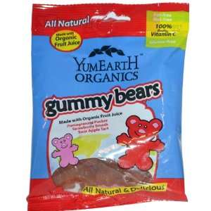 Yummy Earth, Organics, Gummy Bears, 12 Packs, 2.5 oz (71 g) Each 