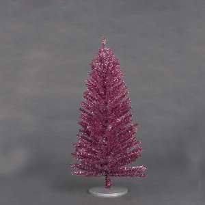  Pink Mini Tinsel Christmas Tree Wedding Table Top