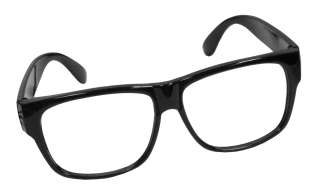 Black Glasses Frames  Nerd Costume Glasses