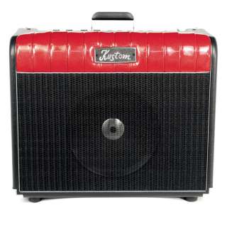 Kustom Coupe 36 watt 1x12 Tube Guitar Amplifier, Red Tuck n Roll 