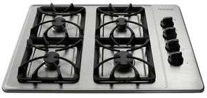 New Frigidaire 30 30 Inch Stainless Steel Gas Stovetop Cooktop 