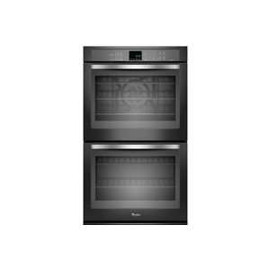    Whirlpool 30 Black Electric Double Wall Oven
