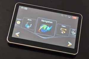 inch Portable Car GPS System Navigation Navigator 4GB Map M560 (No 