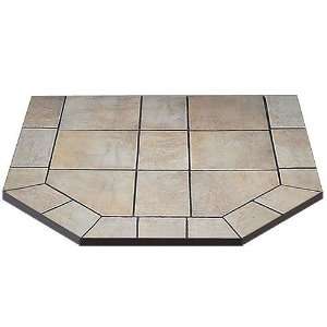  49702 Carmel Tile Double Cut Stove Board 40 x 40 Inch