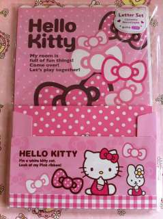 Sanrio Hello Kitty Mix Designs Envelopes Stickers Letter Set 2010 