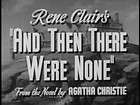 and then there were none dvd 1945 barry fitzgerald returns