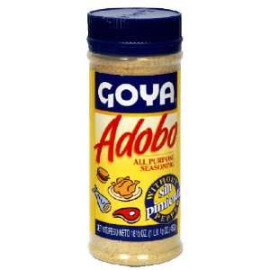  Goya, Adobo W O Pepper, 16.5 OZ (Pack of 24) Health 