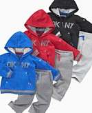    DKNY Baby Boy 2 Piece Set, Hoodie and Sweatpants customer 