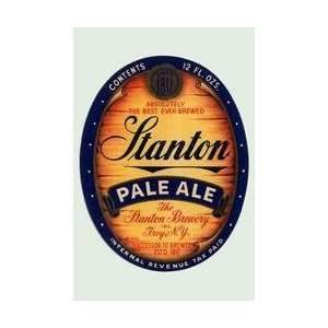  Stanton Pale Ale Beer 28x42 Giclee on Canvas