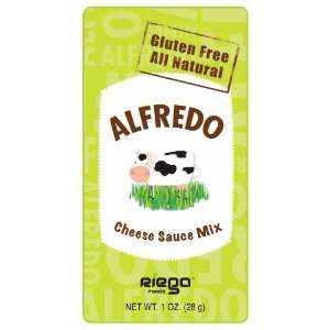 Riega Alfredo Cheese Sauce Mix   Gluten Free   Case 24 Pouches  