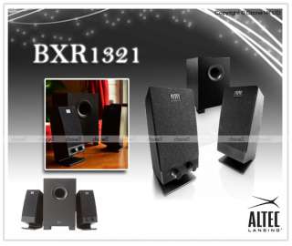 Altec Lansing BXR1321 2.1 Channel Speakers System 1321  