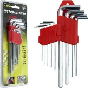    Trademark ToolsT 9 piece Long Hex Allen Wrench Set 
