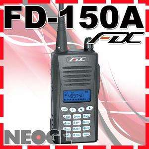   FD 150A VHF radio 136 174 Mhz portable ham radio + FREE earpiece 5W