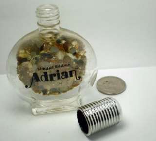 Adrian Swarovski Crystals Genuine Stones Perfume Bottle  