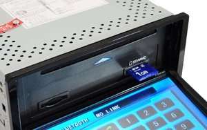   Screen DVD/VCD/CD//MP4/CD R/USB/SD MMC Card Slot/AM/FM/BLUETOOTH