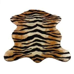  Animal Tiger Novelty Rug Size Pelt 47 x 67 Furniture 