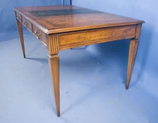 Antique Style Walnut Writing Desk Library Table  