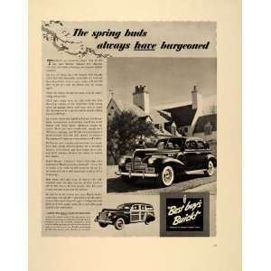  Ad Buick Limited Car Station Wagon Woodie Vintage   Original Print Ad
