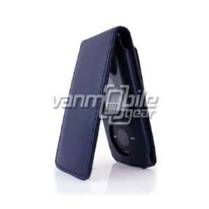 VMG Apple iPod Nano 5 5th Generation 8GB 16GB Leather Case   Navy Blue 