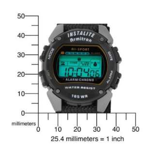 Armitron Mens 406623 Chronograph Digital Sport Watch  