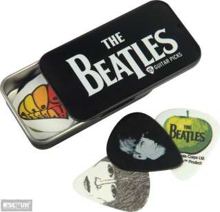   item for sale item details this tin of 15 assorted beatles picks is an