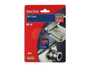   Standard 2GB Secure Digital (SD) Flash Card Model SDSDB 2048 A11