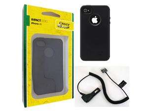    Otterbox Impact Case for IPhone 4/4S with Car Charger 