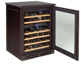 Avanti WCR534WDZD E 46 Bottle Wood Cabinet Dual Zone Wine Cooler 