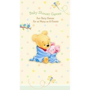 DISNEY BABY SHOWER GAME BOOK Winnie the Pooh Party NEW  