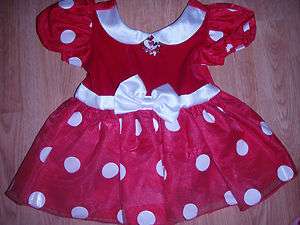   Store MINNIE MOUSE BABY INFANT DRESS 18 24M Halloween Costume  