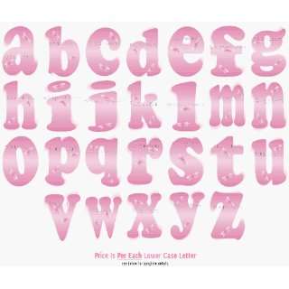  Letter Name Wall Sticker baby nursery girls room decor decoration
