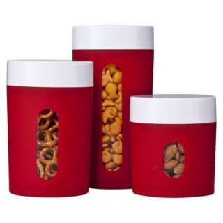 Inno Art canister set w/ red coating.Opens in a new window