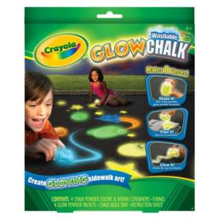 Crayola Washable Glow Chalk.Opens in a new window
