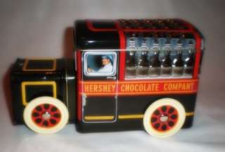 Hersheys Vehicle Series tin Canister #1 Milk Truck 2000  