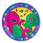 SET OF 12 EDIBLE BARNEY THE DINOSAUR CUPCAKE TOPPERS