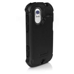  Ballistic HTC Amaze Shell Gel (SG) Case   Black/Black Cell Phones 