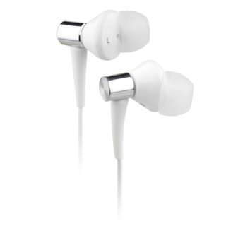 White Heavy Bass Earphones For Huawei Ascend 2  