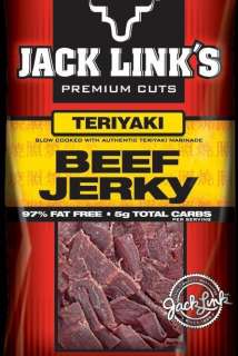 JACK LINKS BEEF JERKY TERIYAKI FLAVOR 4.05 oz. PACK  