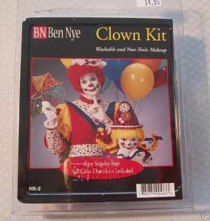 Ben Nye Clown Makeup Kit   White Face (HK 2)  