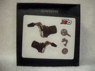 NEW* SRAM X0 9 SPEED BICYCLE TWISTER SHIFTER SET F&R  