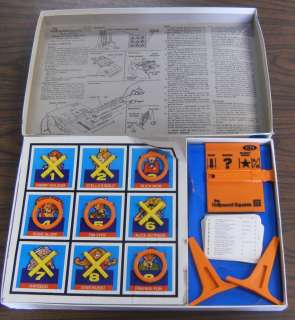 Hollywood Squares TV Game 1974 Ideal Board Game Complete  
