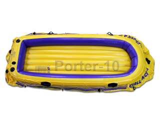 Description of Intex Challenger 4 Four Man Inflatable Boat with  Oars